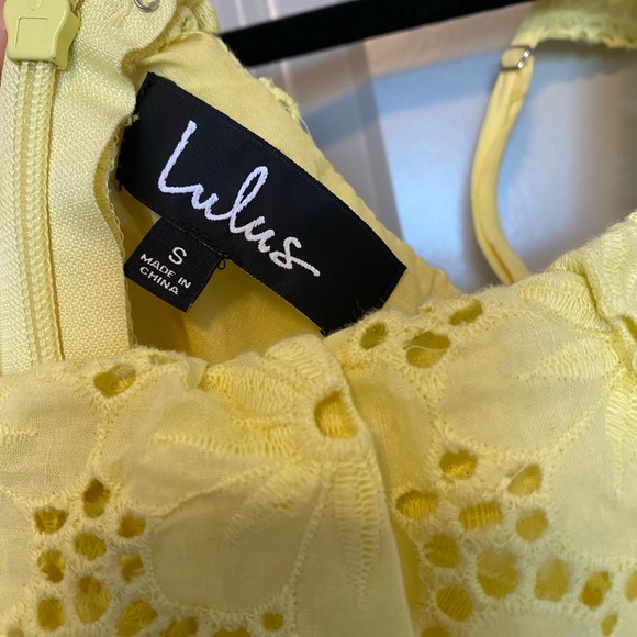 Lulus Ruffled Lace Dress - Picture 3 of 6